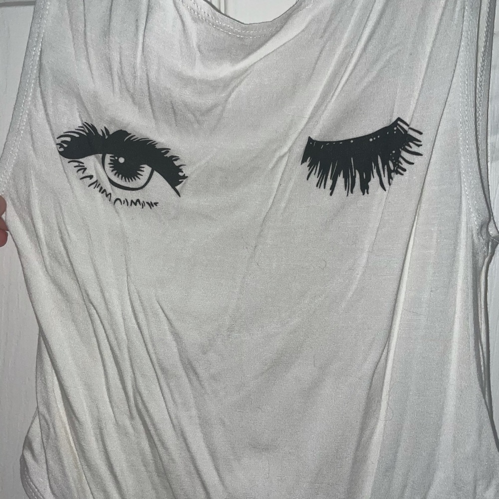 White body suit, never worn